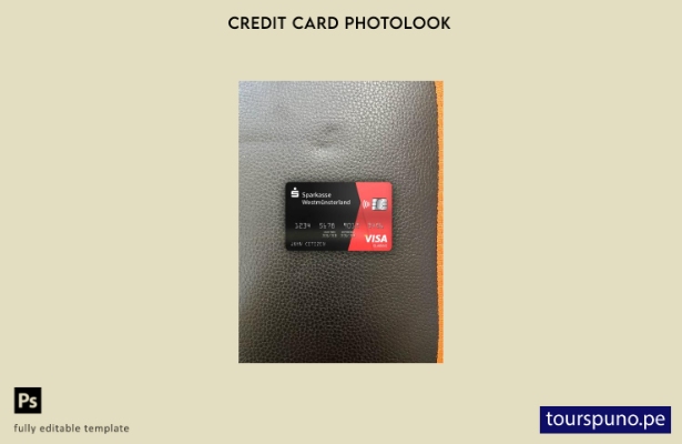 listo para imprimir Alemania Sparkasse westmunsterland banco visa tarjeta clásic